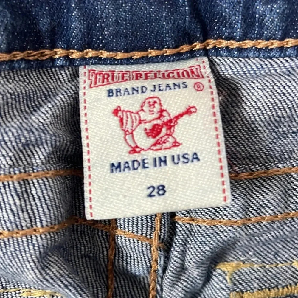 True Religion denim‎ jeans women’s size 28 True Religion 7” rise jeans cowgirl - Picture 8 of 13